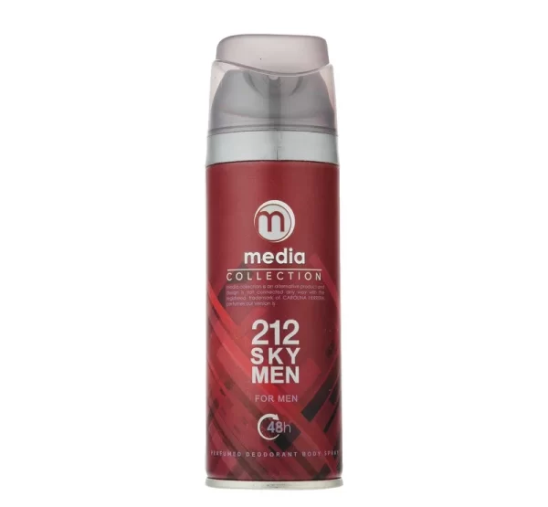 Media men's spray, model 212 Sky men, volume 200 ml